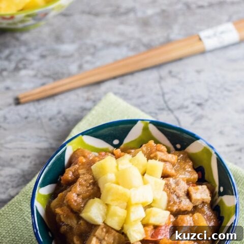 Slow Cooker Vegan Sweet and Sour Tempeh