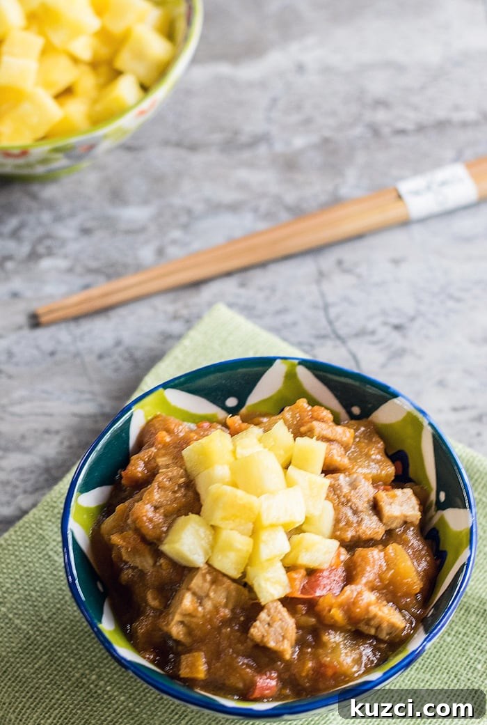 Slow Cooker Vegan Sweet and Sour Tempeh