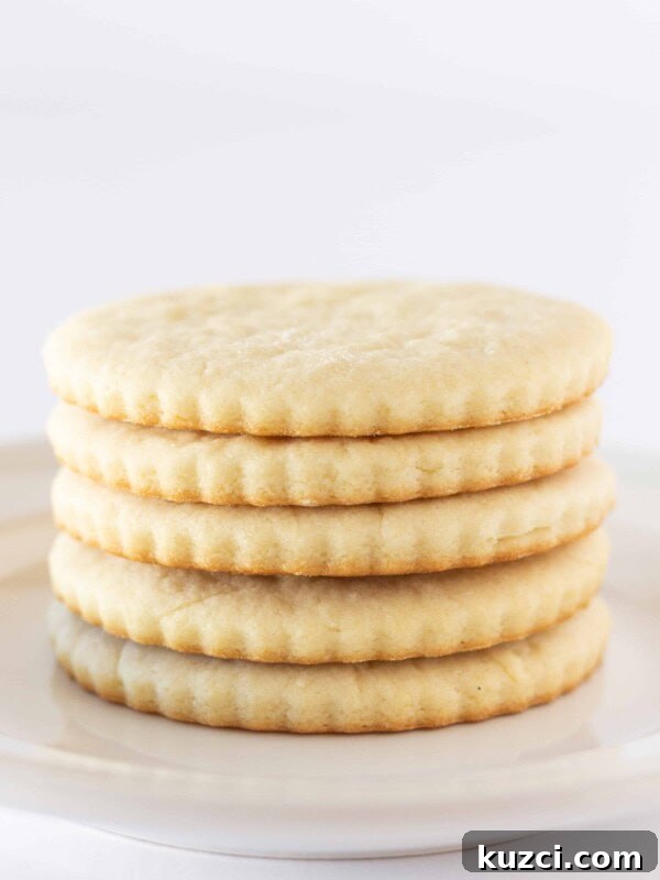 Easy Cream Cheese Sugar Cookies Recipe featured by top US cookies blogger, Practically Homemade
