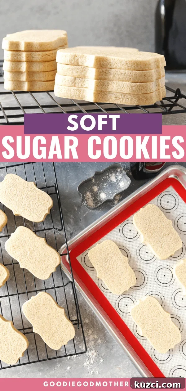 soft and tender sugar cookies that do not spread