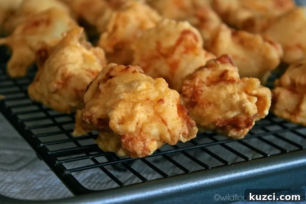 Homemade Battered Sweet and Sour Chicken Like Chinese Takeout 9 sweet n sour chix closeup