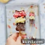 6 Ingredient Frozen Banana Split Pops Featured Image Square