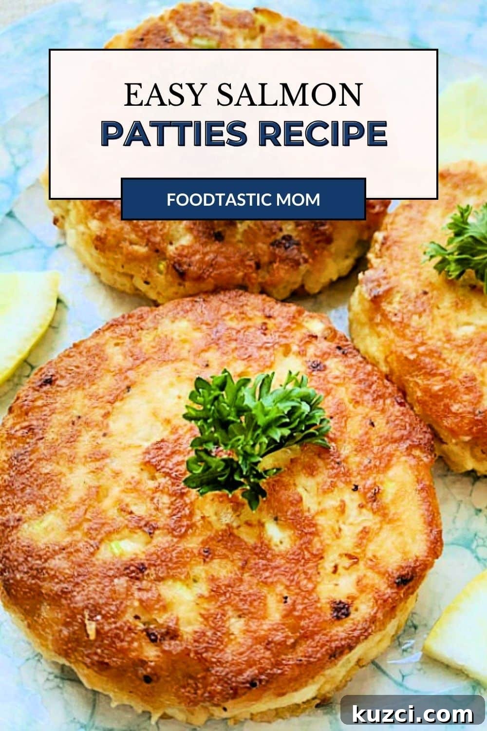 Mom's Homemade Salmon Patties Recipe 5 This easy recipe for salmon patties comes from my Mom's handwritten recipe card and is great for busy weeknights.