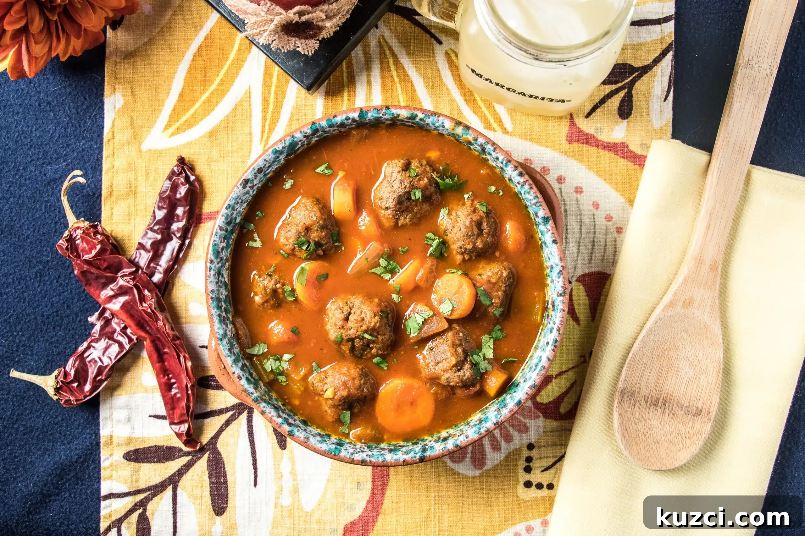 Albóndigas Mexican Meatball Soup Recipe 2 Bowl of Albóndigas Soup