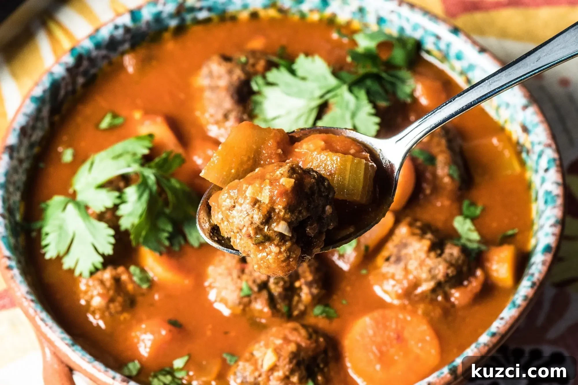 Albóndigas Mexican Meatball Soup Recipe 7 Chopped Vegetables