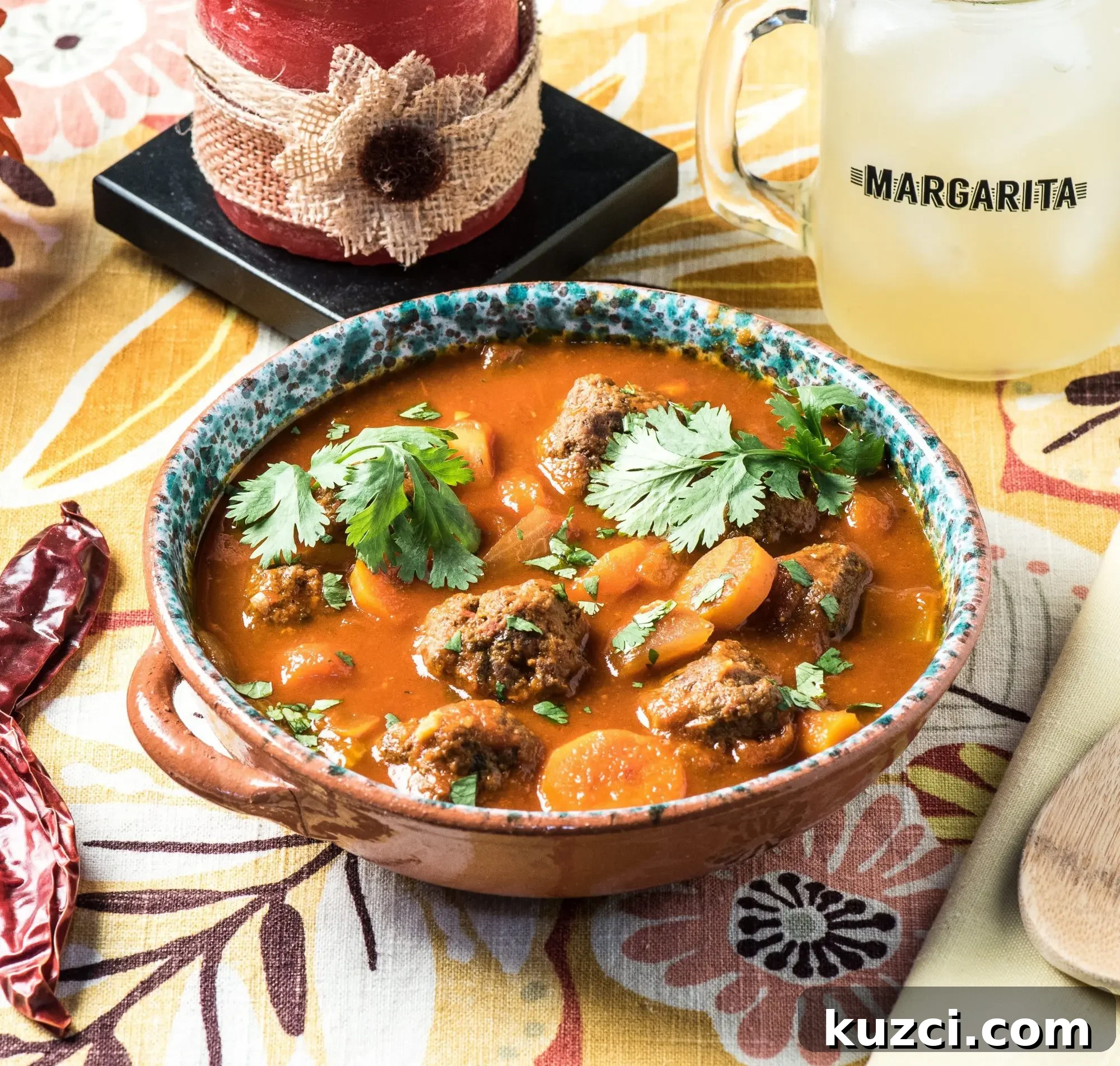 Albóndigas Mexican Meatball Soup Recipe 5 Finished Albóndigas Soup