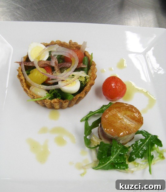 Day 57 Recipes: Niçoise Salad, Pork Tenderloin and Crepe Suzette 2 salad nicoise
