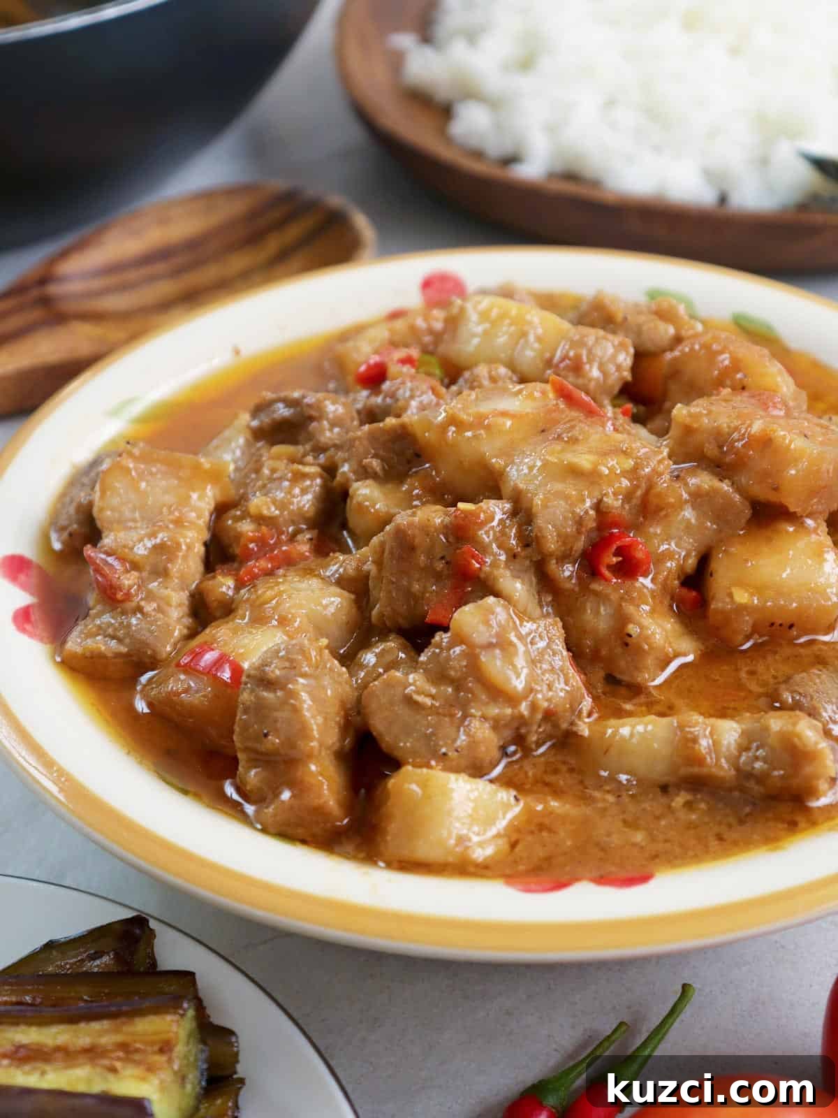 Binagoongan Baboy sa Gata