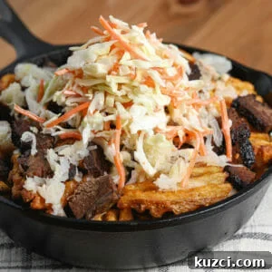 Gluten Free and Dairy Free Loaded Reuben Fries