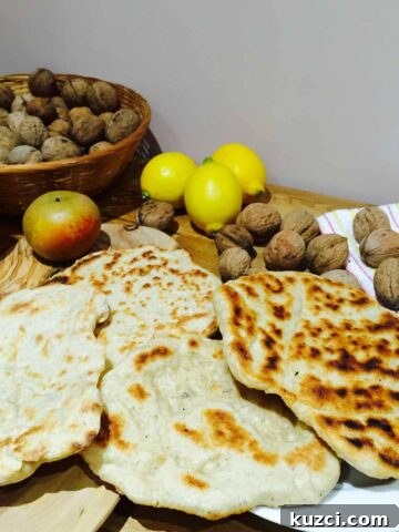 Home made flat breads