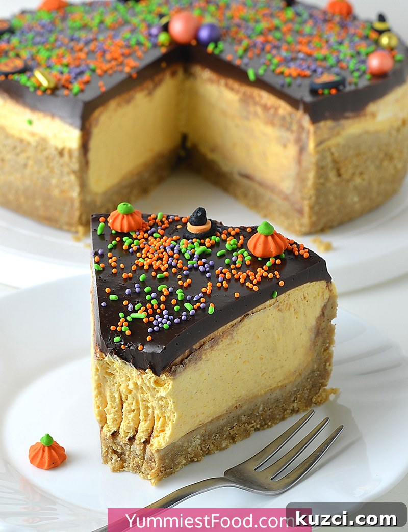 Pumpkin Oreo Cheesecake 