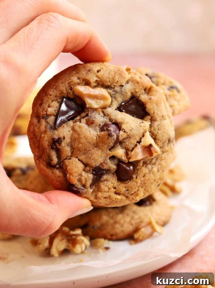 chocolate chip banana bread cookies