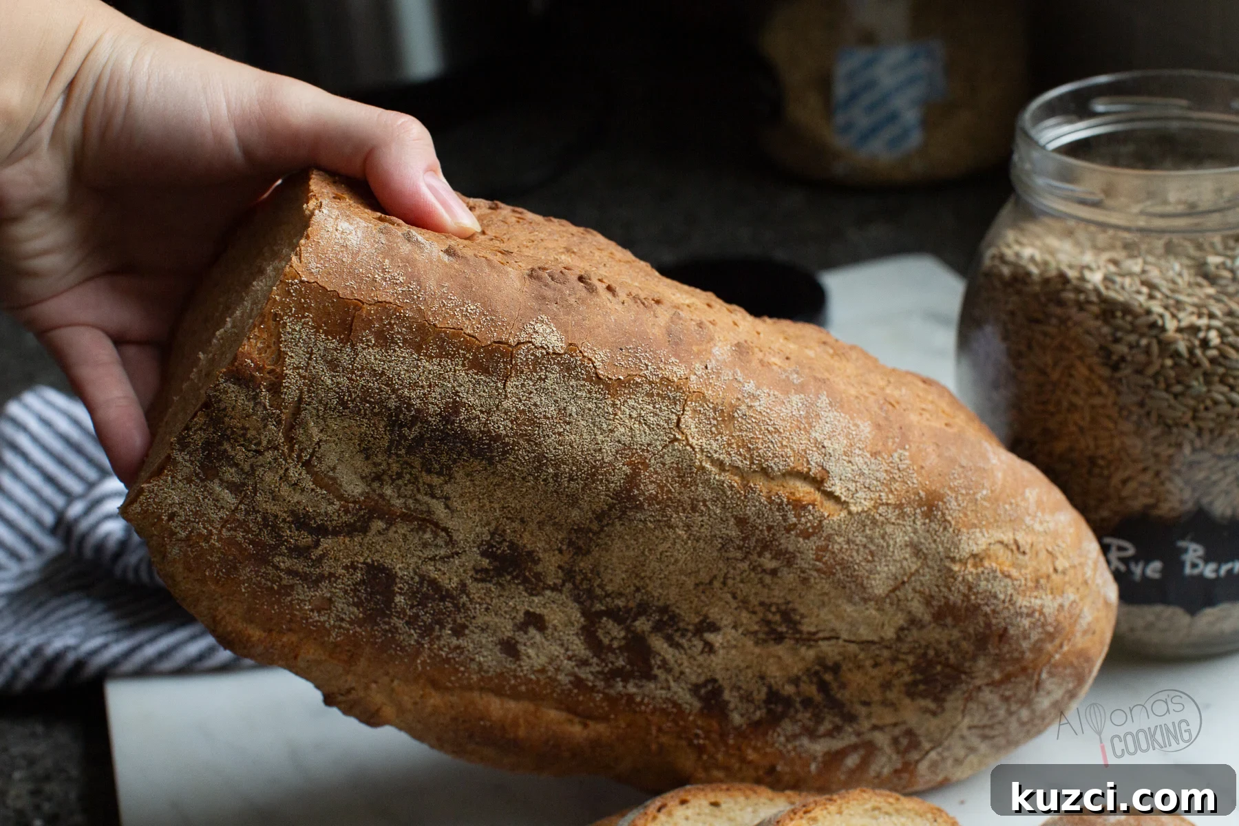 Lithuanian bread crust