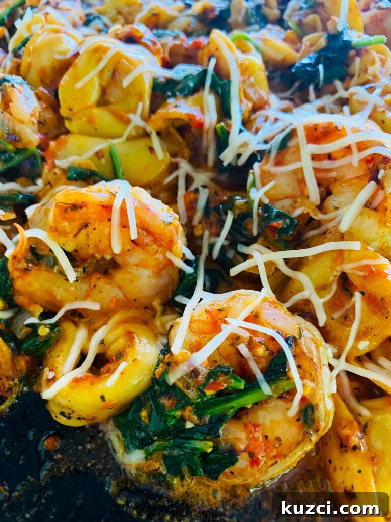 Blackstone Shrimp Tortellini with Red Pepper Sauce 11 Blackstone Red Pepper Shrimp Tortellini