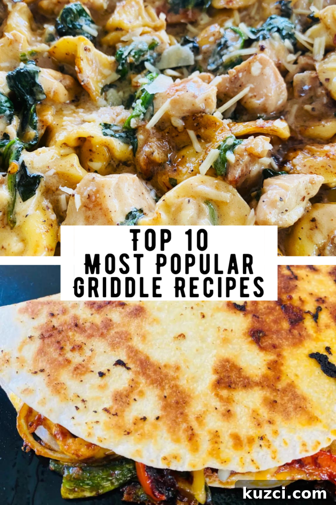 Blackstone Shrimp Tortellini with Red Pepper Sauce 15 Top 10 Most Popular Griddle Recipes