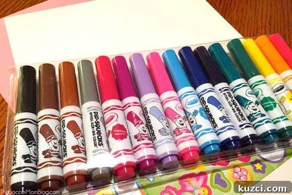 Supplies for making alphabet mazes for preschool letter recognition practice.