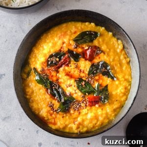 Sri Lankan Red Lentil Dal Recipe 5 Red lentil dal in a bowl