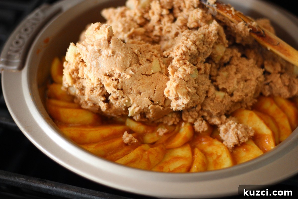 Paleo Caramel Apple Upside Down Cake (AIP) - your friends and family will love this delicious apple cake loaded with caramel!