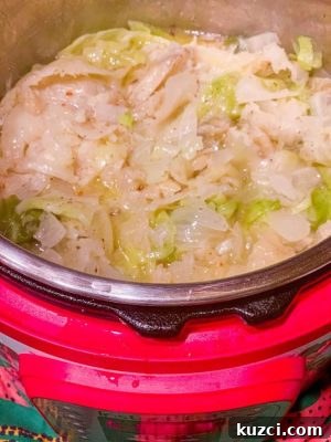 Southern Cabbage Recipes on The Soul Food Pod Episode 3 12 To open the Instant Pot lid, move the valve to âventingâ and manually release any remaining pressure, if applicable