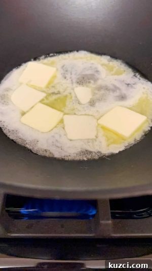 Southern Cabbage Recipes on The Soul Food Pod Episode 3 15 Turn the stovetop on medium and add the butter to the cast iron frying pan skillet