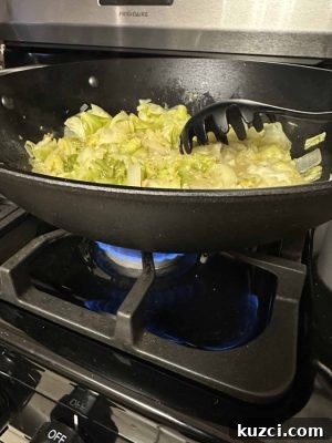 Southern Cabbage Recipes on The Soul Food Pod Episode 3 17 Cover the pan with a lid and simmer for about 10 minutes, stirring occasionally