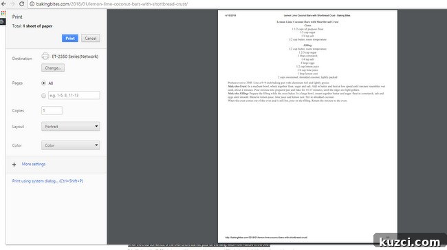 How to Print Recipes from A Food Blog or Website
