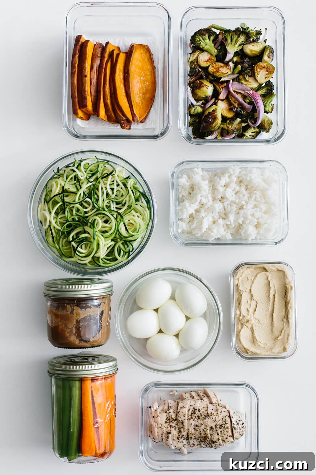 9 Meal Prep Ideas That Save Time in the Kitchen 8 Meal prep and save time in the kitchen. Here are 9 ingredients to meal prep and several meal prep ideas for healthy recipes.