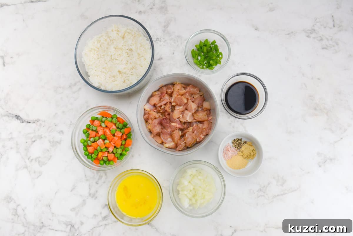 Blackstone Chicken Fried Rice Recipe 3 blackstone chicken fried rice ingredients