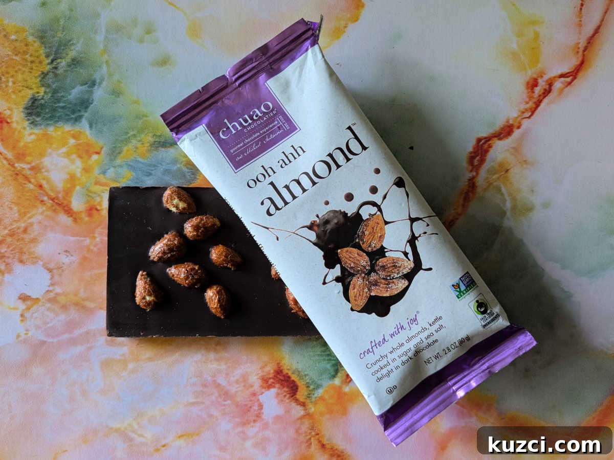 Chuao Ooh Ahh Almond Dark Chocolate Bars 3 Chuao Ooh Ahh Almond Dark Chocolate Bars