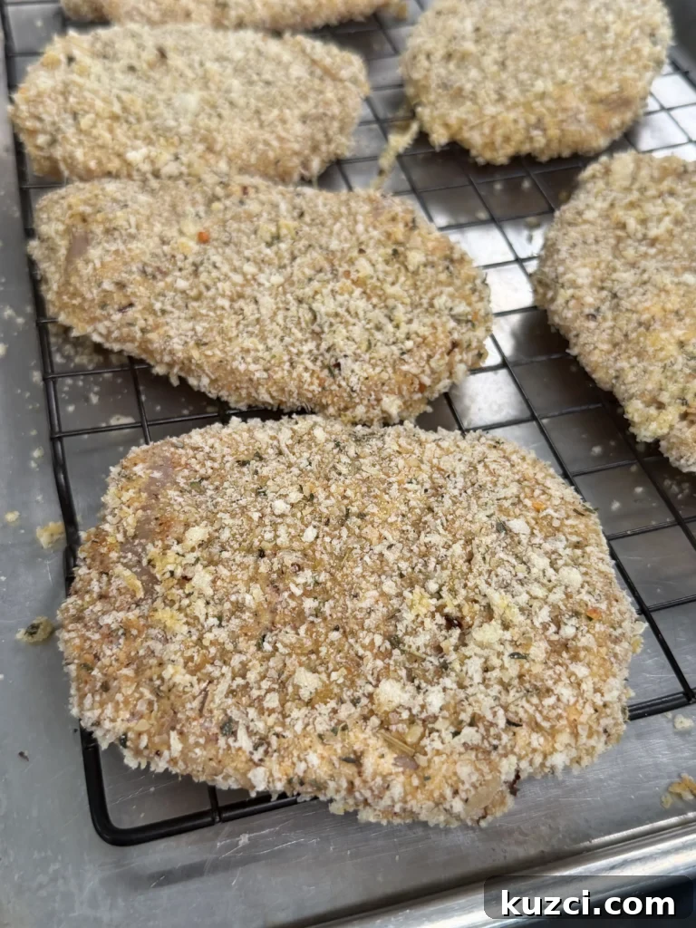 Crispy Chicken Parmesan Sandwich Recipe 3 Bread crumb crusted chicken