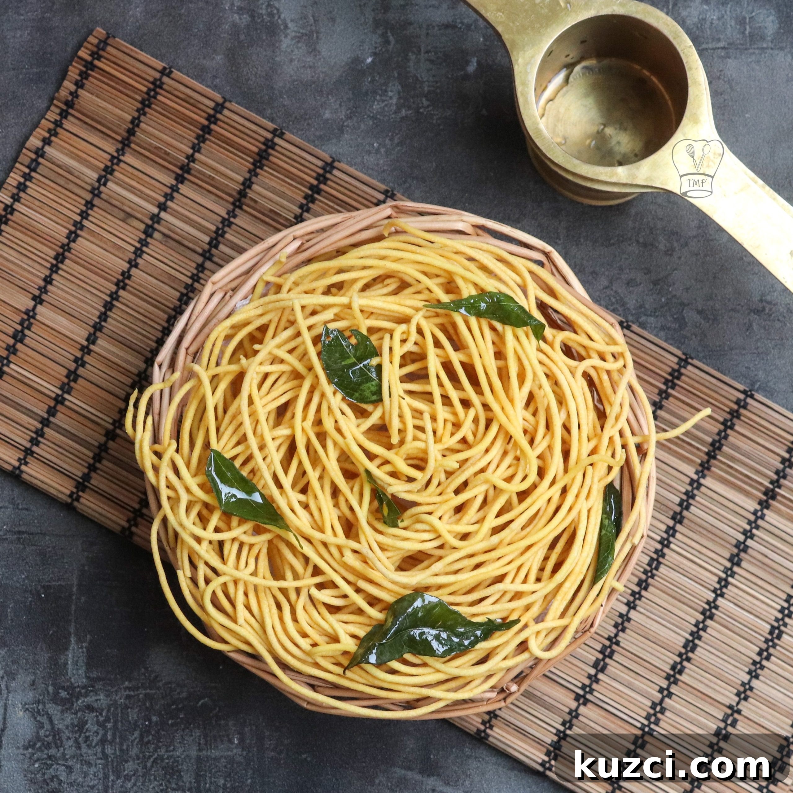 Madras Mixture Recipe: Authentic South Indian Snack 6 Omapodi (plain sev)