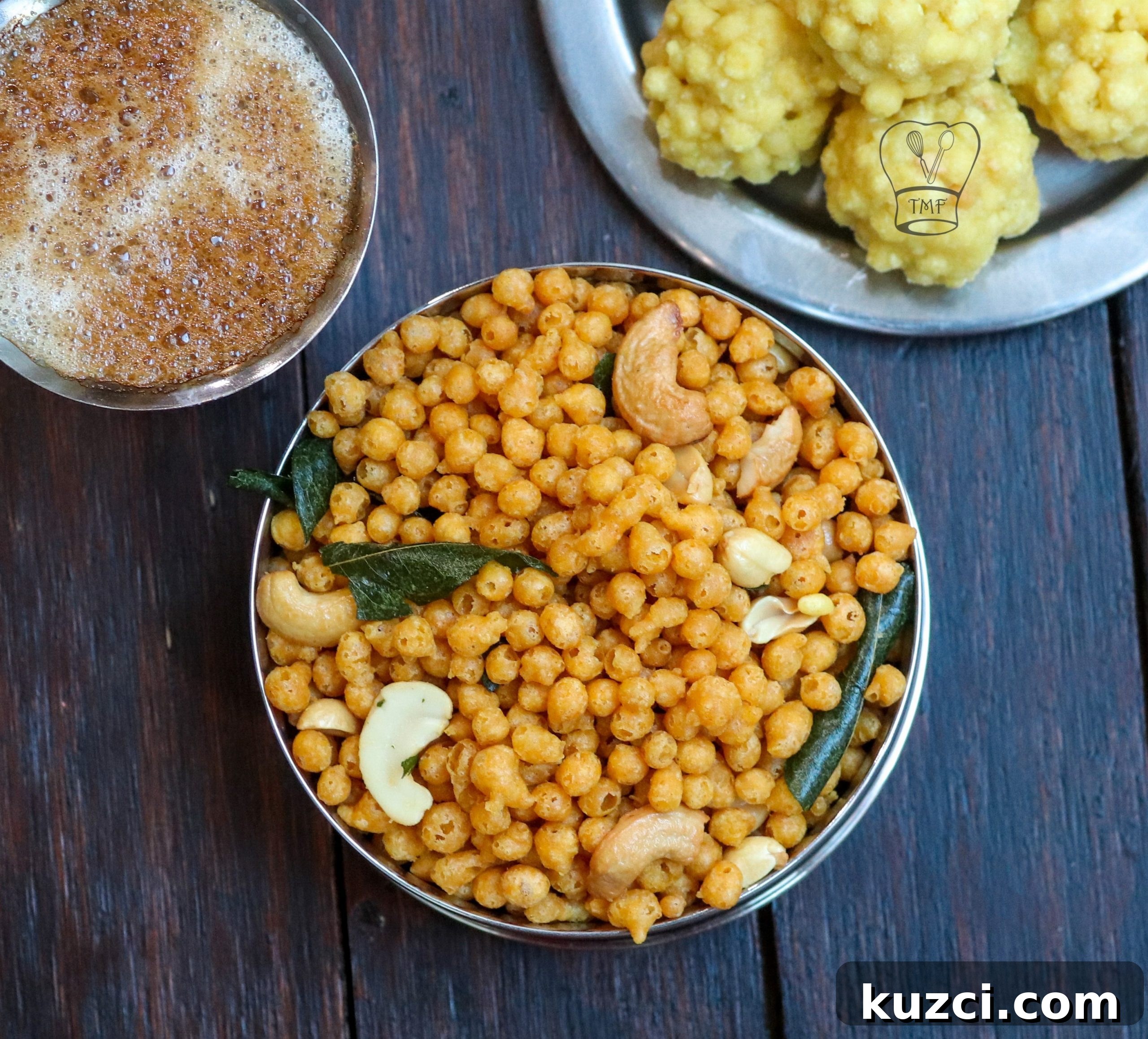 Madras Mixture Recipe: Authentic South Indian Snack 7 Kara boondi