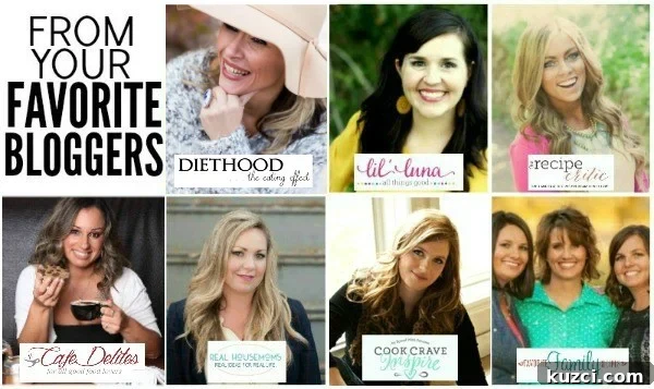 Weekly Menu Plan 100 Plus Instant Pot Giveaway and Cash Prize 11 Collage of contributing blog author portraits