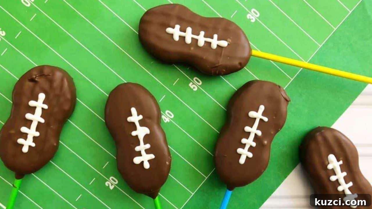 9 Adorable Football Game Day Treats That Steal the Show 10 Football Cookies