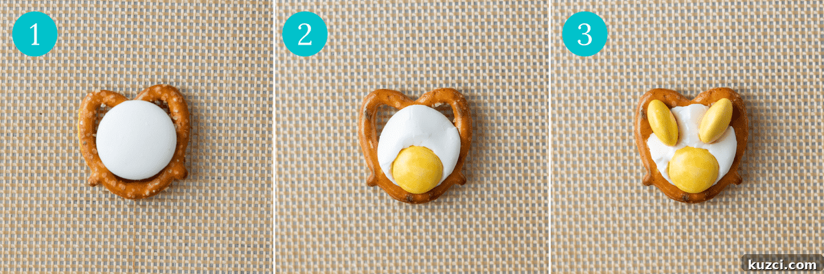 Festive Easter Pretzels: Soft Baked Twists and Decorating Ideas 5 how to make bunny pretzels step by step