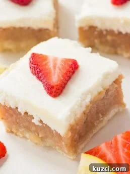 Strawberry Lemon Bars