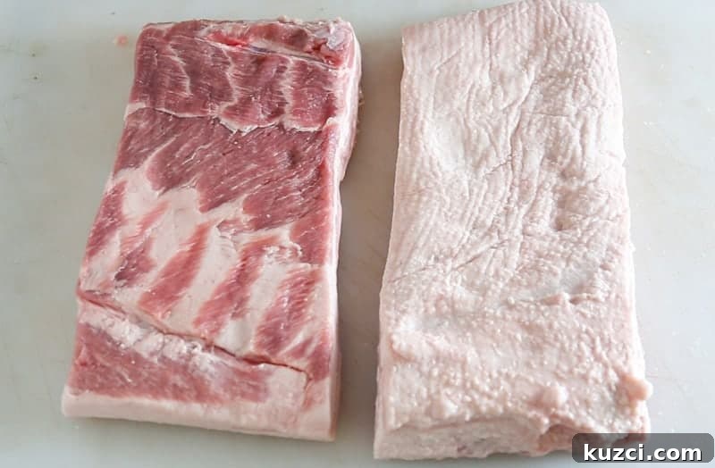 Smoked Pork Belly Burnt Ends: How to Make Sticky, Crispy Bites 4 Raw Pork Belly slabs.