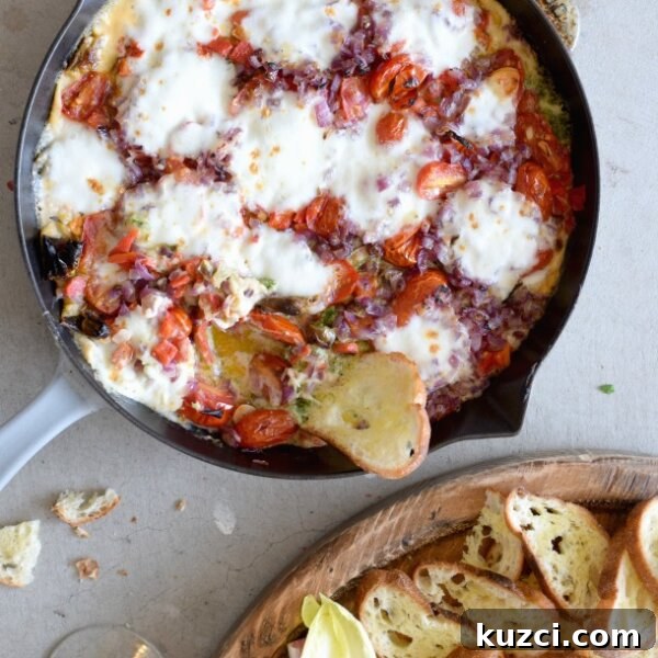 Creamy Baked Onion Dip Recipe with Caramelized Onions 13 Vegetarian Italian 7-Layer Dip | Pamela Salzman
