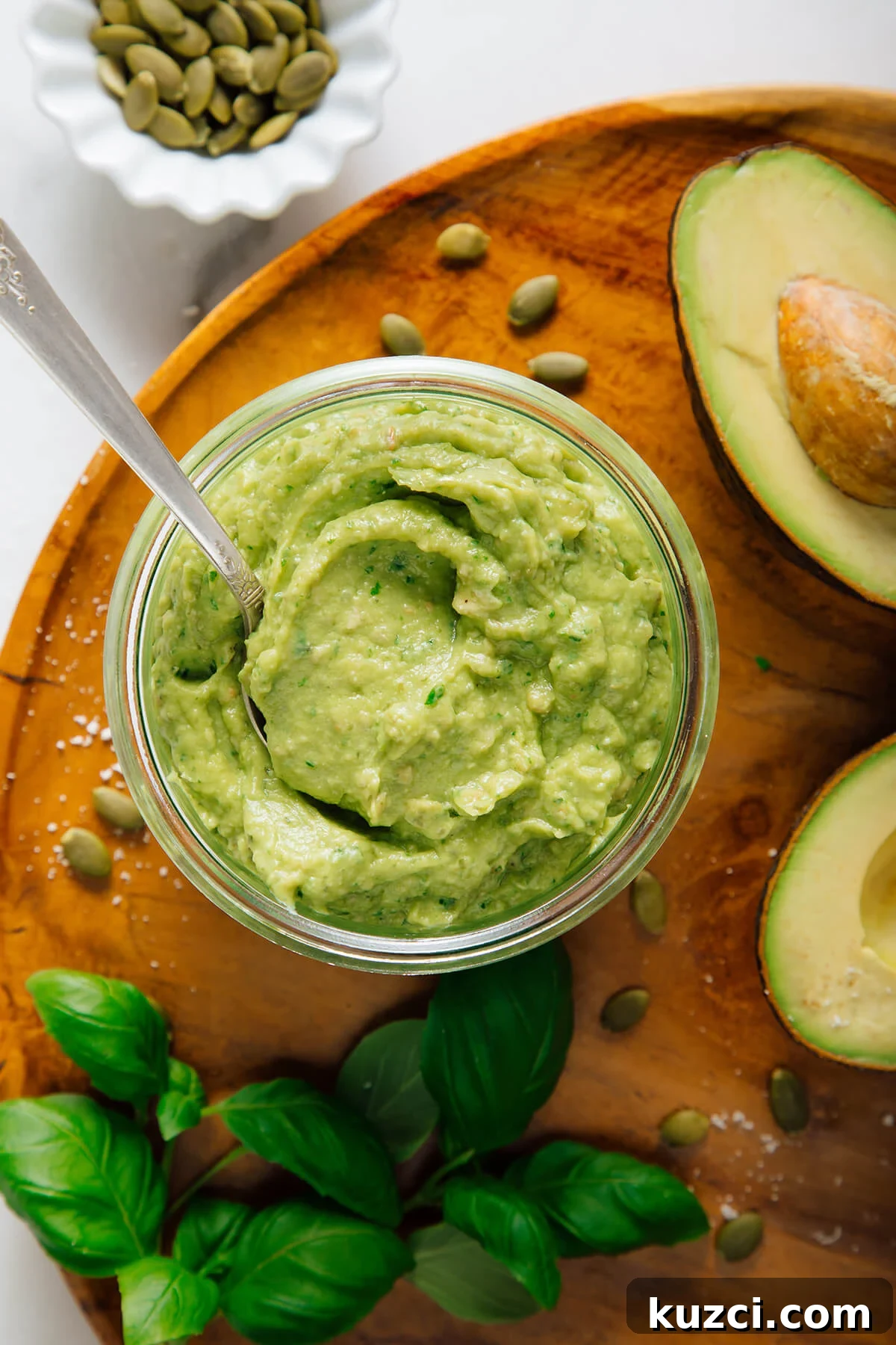 Creamy Avocado Pesto Pasta Recipe 7 avocado pesto recipe