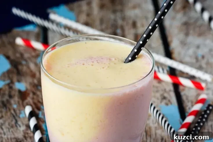 Pineapple Strawberry Smoothie