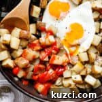 The best recipe for making American fries.