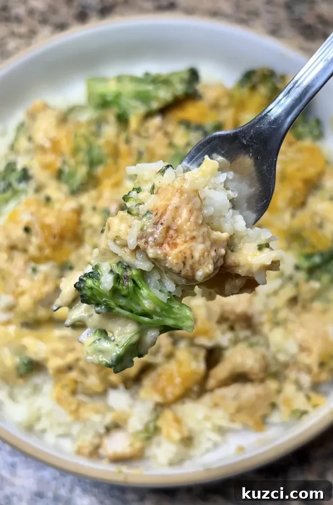 Serving of Chicken Divan casserole