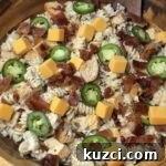 Jalapeño Popper Chicken Pasta Salad