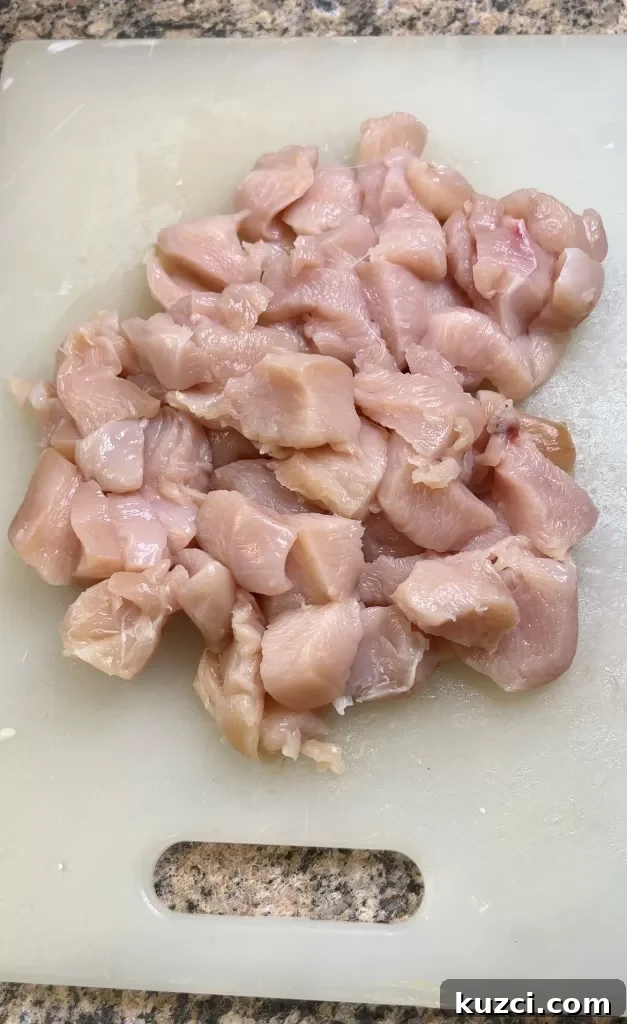 Chicken seasoned with spices
