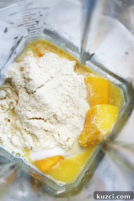 smoothieinblender smoothie in blender
