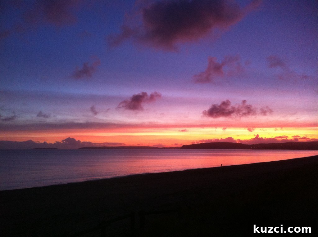 Sunset over Bardsey Island & Llŷn Peninsula 12 Jan 2012 Sunset over Bardsey Island & Llŷn Peninsula 12 Jan 2012