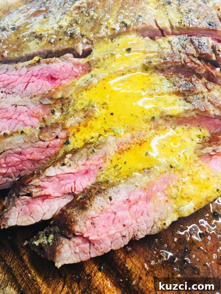 Cajun Garlic Butter Flank Steak Recipe 8 Flank Steak with Cajun Garlic Butter
