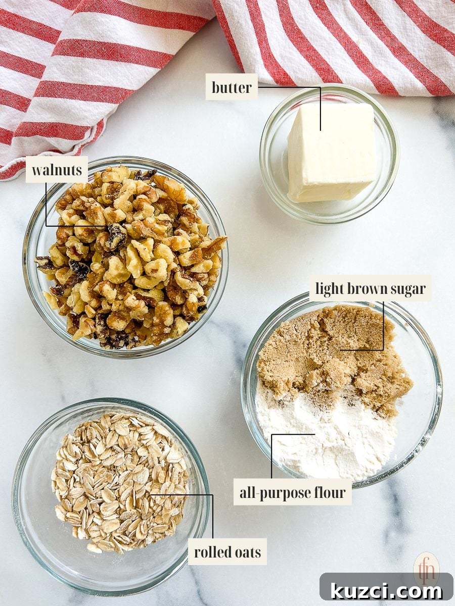 Labeled ingredient image for carrot casserole recipe.