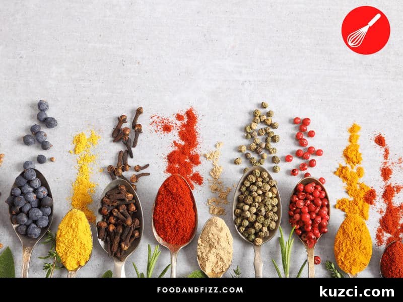 Different herbs and spices are used to flavor different types of alcoholic beverages.