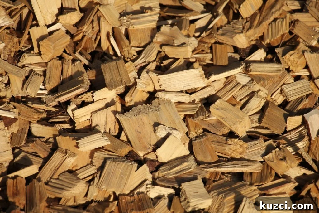 wood chips